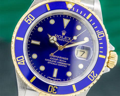 rolex 16613 oro|rolex submariner 16613 for sale.